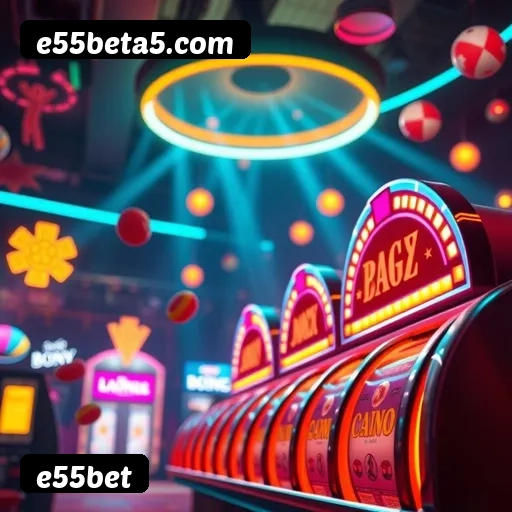 Catálogo e55bet 2.547 jogos - Pragmatic Play, Evolution, NetEnt